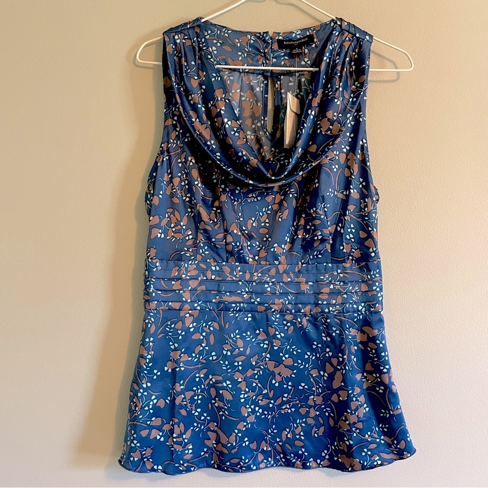Banana Republic sleeveless blouse